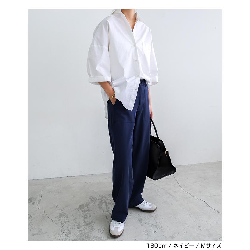 とろみ ベイカー パンツ evernavy エバーネイビー : マルイ(丸井)Yahoo