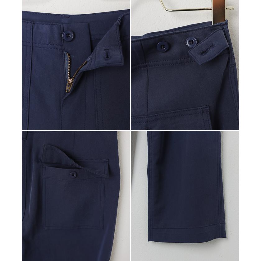とろみ ベイカー パンツ evernavy エバーネイビー : マルイ(丸井)Yahoo