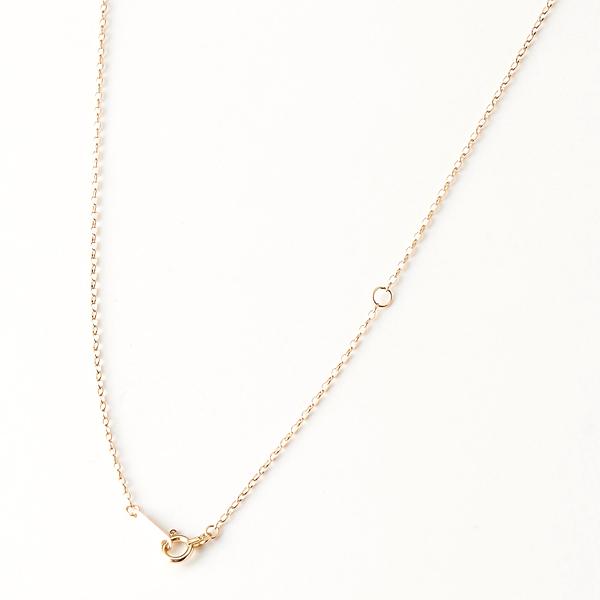 1週間限定mal.購 新品未使用K18 ネックレス 45cm - ネックレス