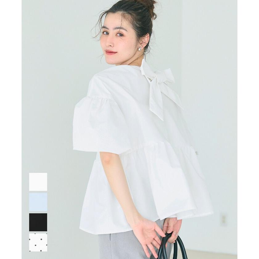 coca（コカ） ￥新色登場／ パリフワバックリボンブラウス 全4色
