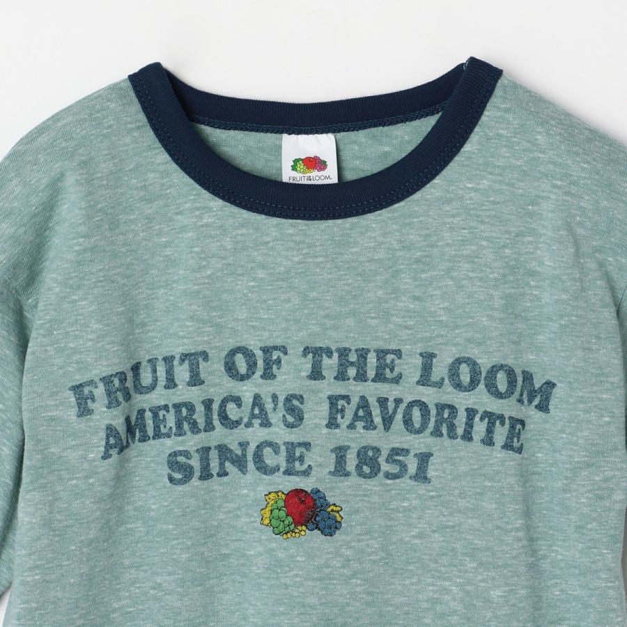 FRUIT OF THE LOOM：リンガーネック 半袖 Tシャツ｜0101marui｜06