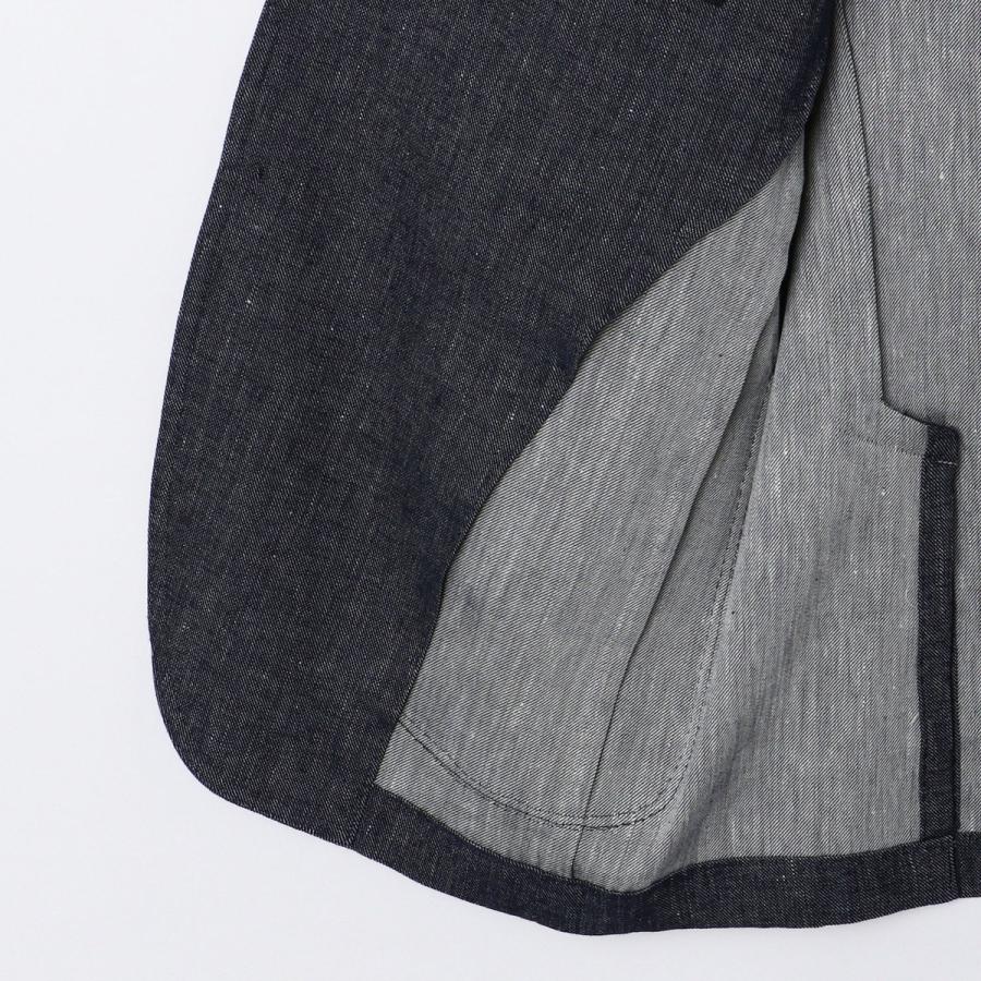 SHIPS（シップス） 【SHIPS別注】Errico Formicola: リネン混 デニム