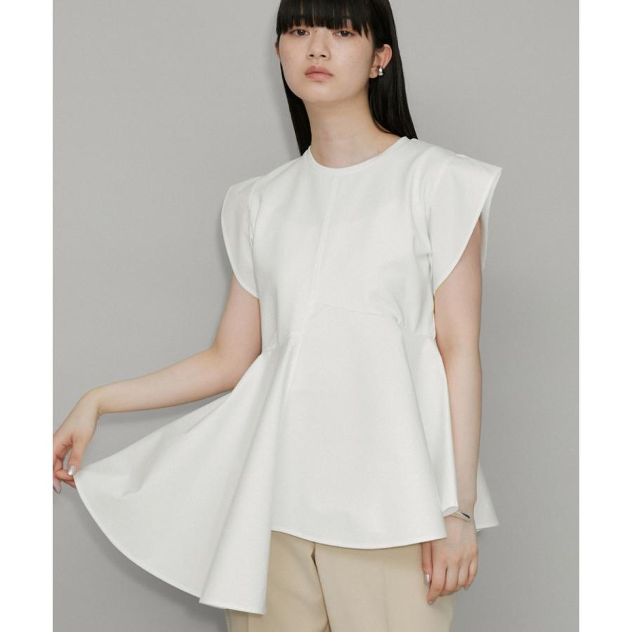 ADAM ET ROPE' 【再入荷・WEB限定・洗える】フリルペプラム