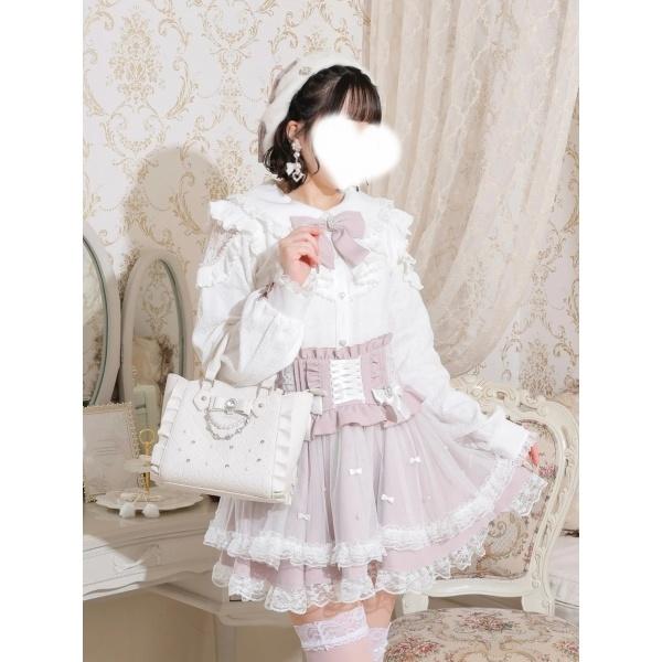 さきまるちゃんコラボ?キラキラビジュー2wayショルダーバッグ : マルイ