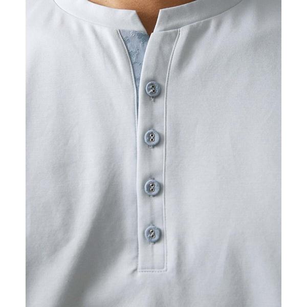 《日本製》ヘンリーネック半袖カットソー 24SS