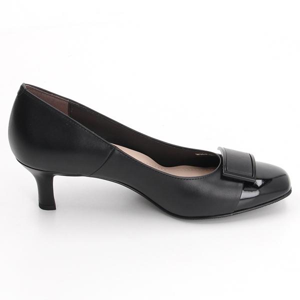 MELMO（メルモ） スクエアトゥバックルモチーフパンプス : マルイ(丸井