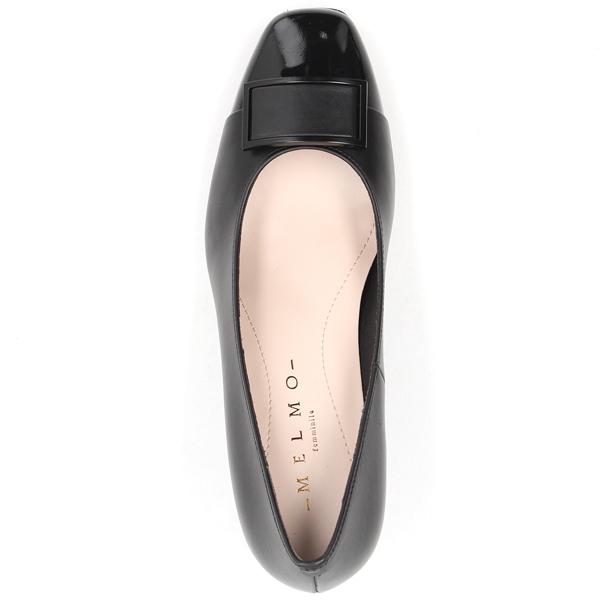 MELMO（メルモ） スクエアトゥバックルモチーフパンプス : マルイ(丸井