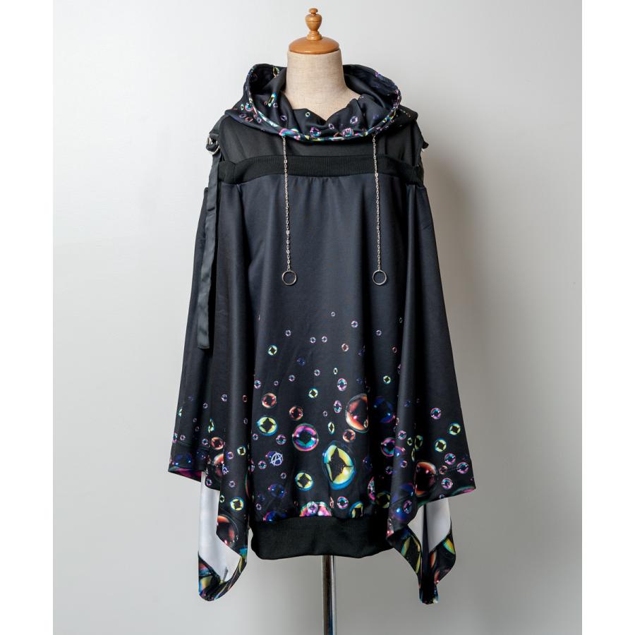 KIMONO-PARKA(キモノ パーカー) キモノスリーブ プルオーバー