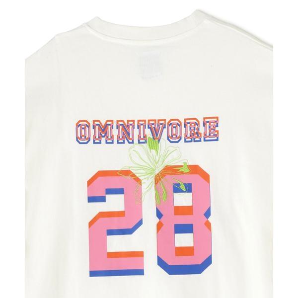 B omnivore／ビーオムニボー NUMBER S／S TEE｜0101marui｜06