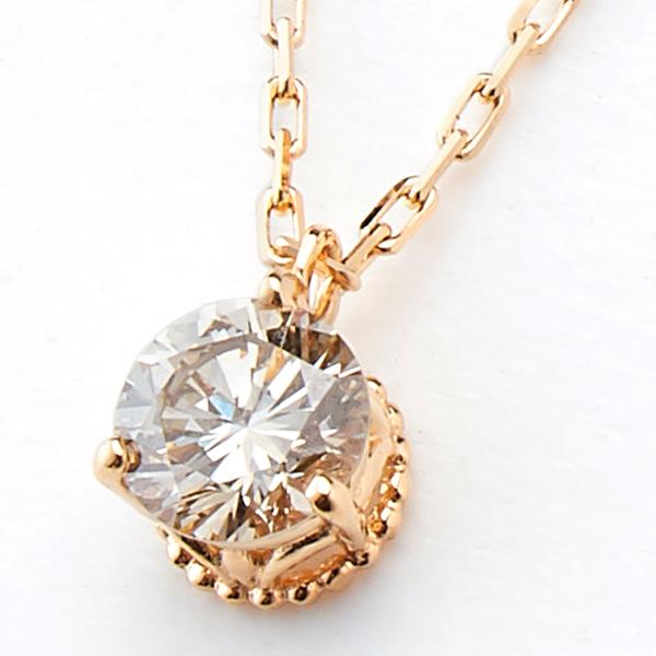 agete K18ダイヤモンドネックレス（0.15ct） : マルイ(丸井)Yahoo!店 