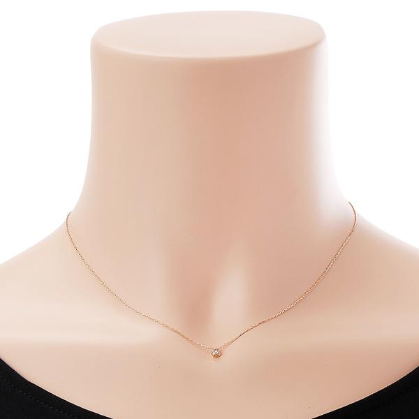 agete（アガット） K18ダイヤモンドネックレス（0.1ct） : マルイ(丸井