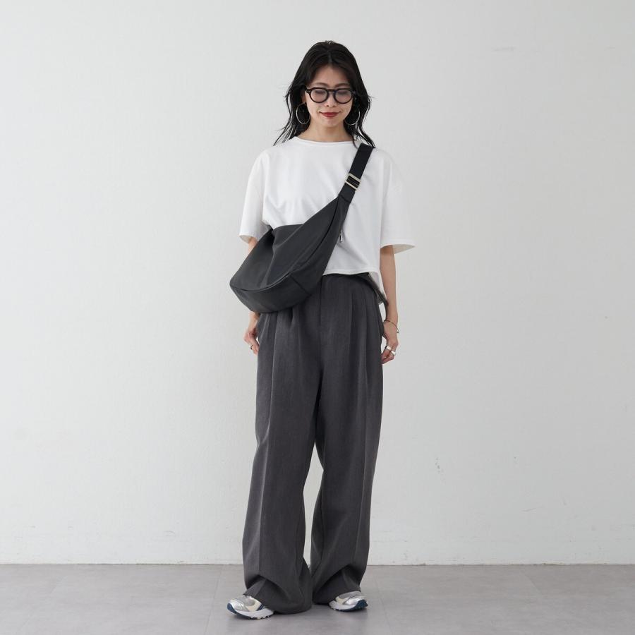 russet（ラシット） ソフトレザーラウンドビッグショルダーバッグ(CE