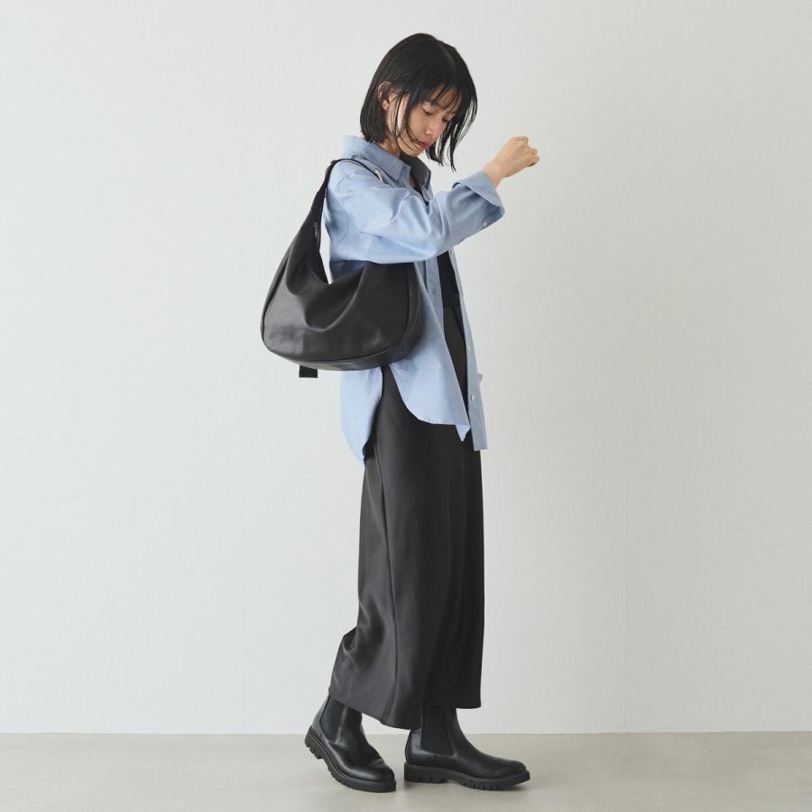 russet（ラシット） ソフトレザーラウンドビッグショルダーバッグ(CE
