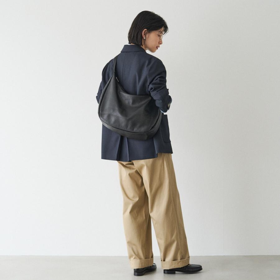russet（ラシット） ソフトレザーラウンドビッグショルダーバッグ(CE