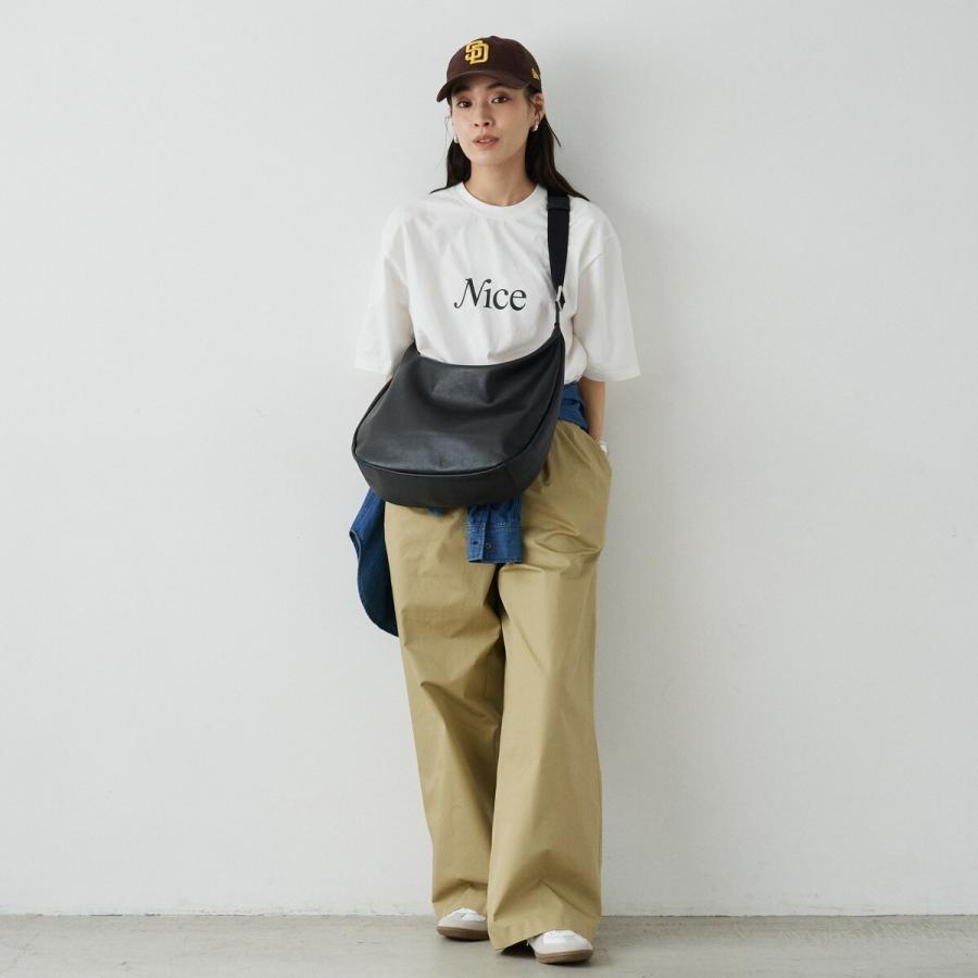 russet（ラシット） ソフトレザーラウンドビッグショルダーバッグ(CE