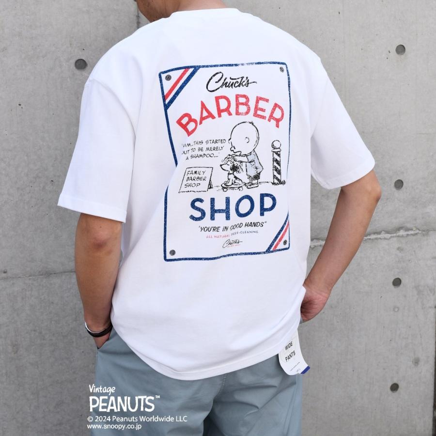 SHIPS any: SNOOPY コラボ カルチャー グラフィック バック プリント Tシャツ◆｜0101marui｜10