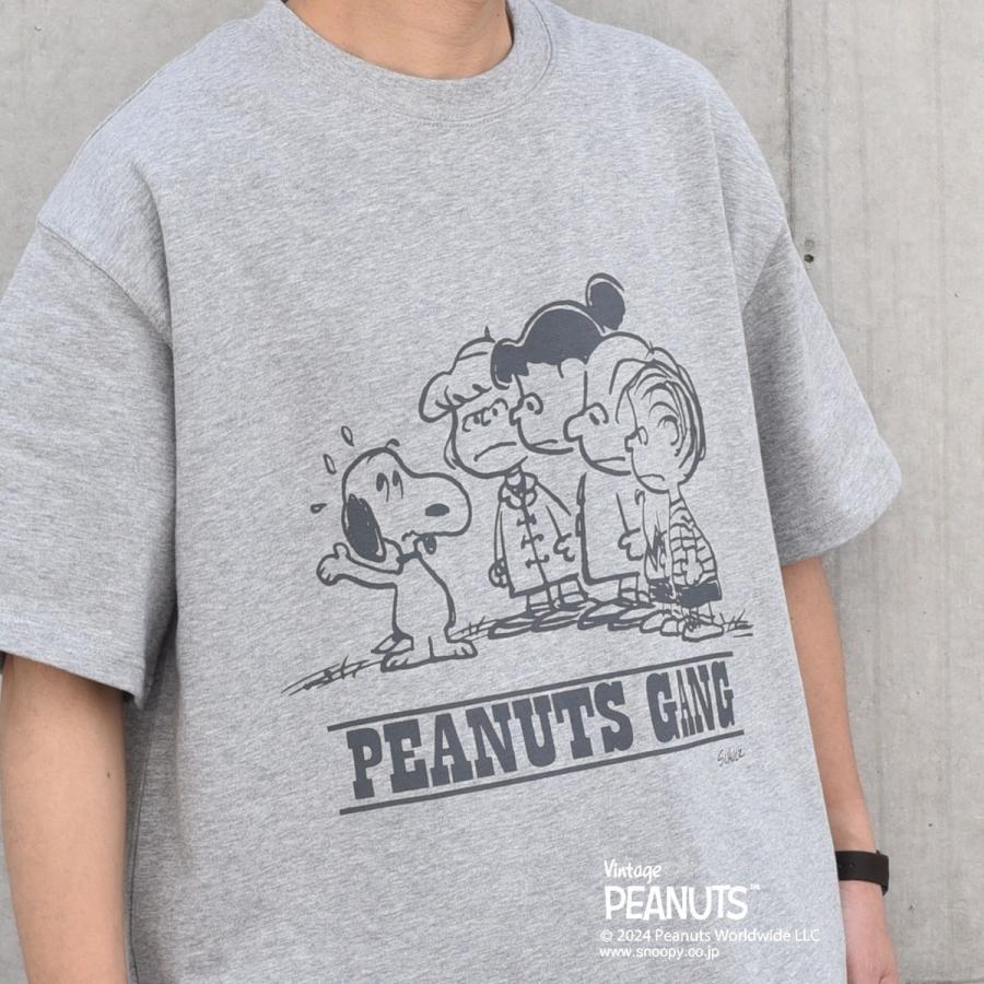 SHIPS any: SNOOPY コラボ グラフィック バック プリント Tシャツ◆｜0101marui｜03