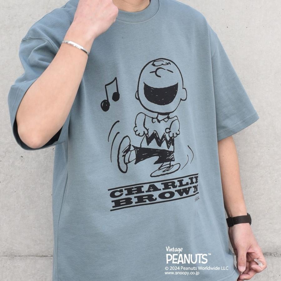 SHIPS any: SNOOPY コラボ グラフィック バック プリント Tシャツ◆｜0101marui｜06