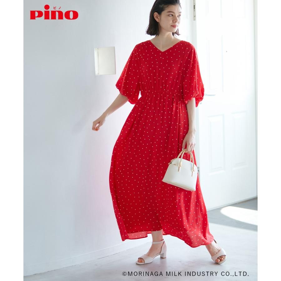 ROPE' PICNIC 【Pino meets PICNIC】Pinoドット柄ワンピース