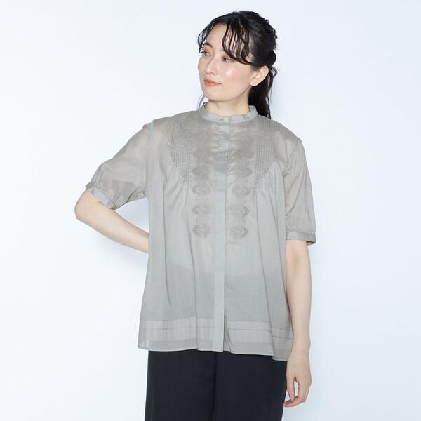 SCAPA コットンローン五分袖ブラウス : マルイ(丸井)Yahoo!店 - 通販 
