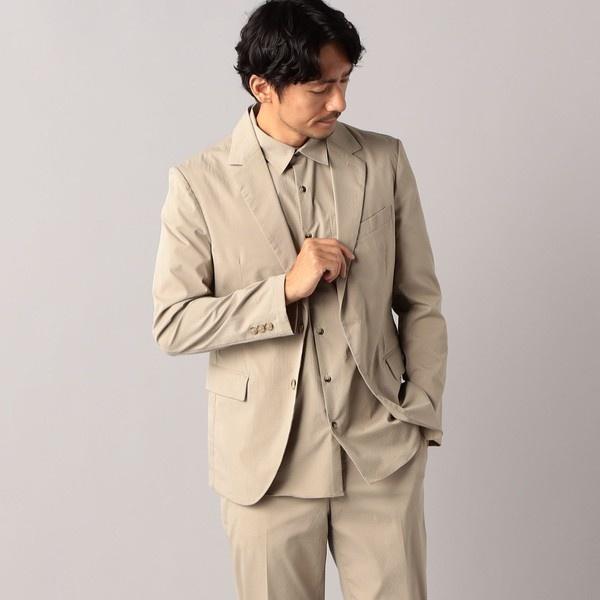 【美品】コムサメン　シアサッカー　セットアップ　スリーピース COMME CA MEN（コムサメン） 【セットアップ対応可】シアサッカー