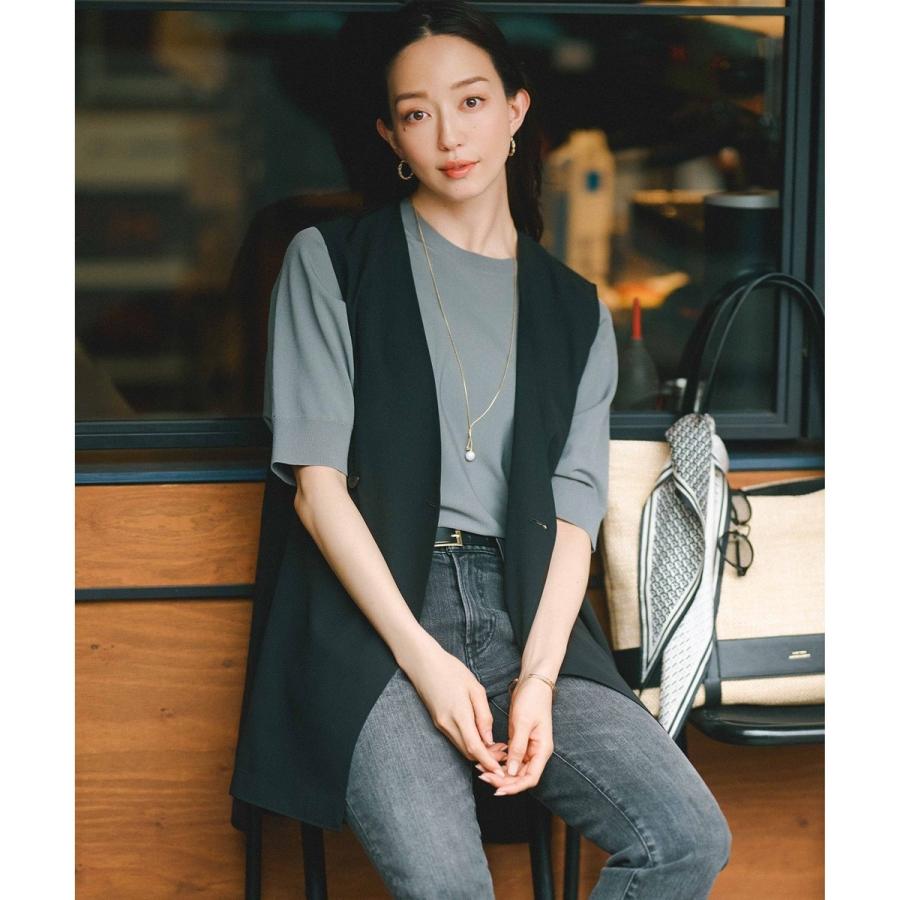 23区 【洗える】シアーマットクロス ジレ : マルイ(丸井)Yahoo!店