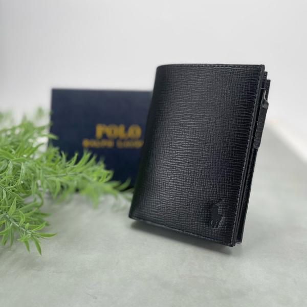POLO RALPH LAUREN ポロ ラルフローレン 縦型折り財布 : マルイ