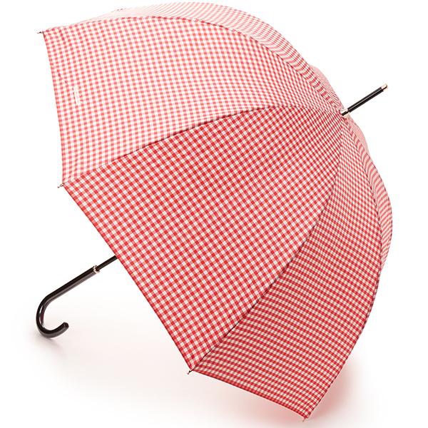 agnes b.（アニエスベー） ギンガムチェック先染め雨傘（長傘