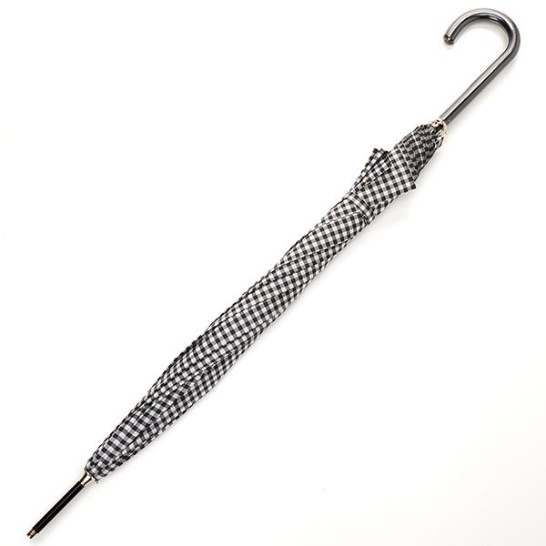 agnes b.（アニエスベー） ギンガムチェック先染め雨傘（長傘