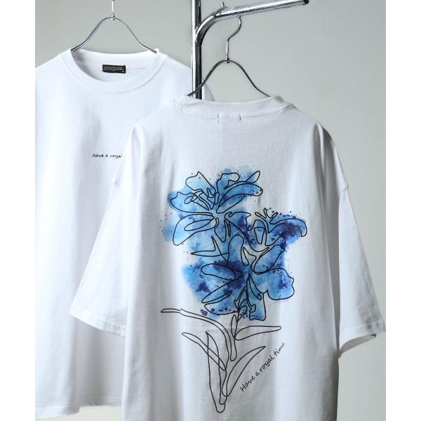 3パターン花柄Tシャツ｜0101marui｜15