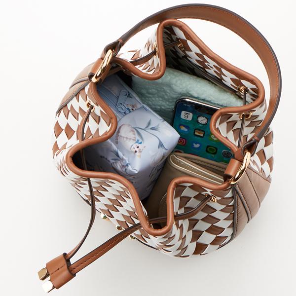 MICHAEL KORS（マイケルコース） REED ベルテッド バケット クロス