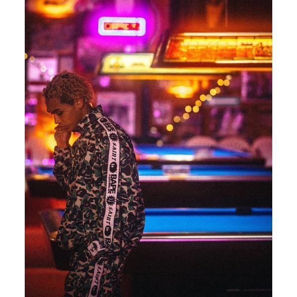 SAINT MICHAEL／セントマイケル×ア・ベイシング・エイプ／TRACK JKT／ST APEの画像