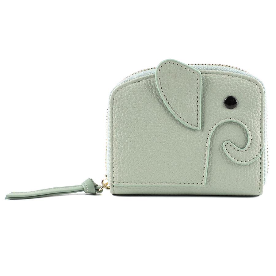 ソミニン様♡ありがとうございます♡ LIZDAYS ミニ財布 レディース ゾウ型 コンパクト カードケース