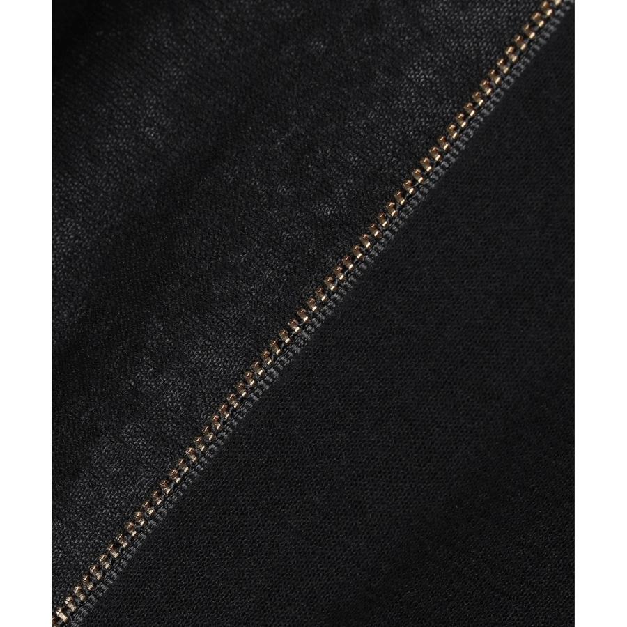 23区 【一部店舗限定/洗える】ライトシアーニット ジップカーディガン