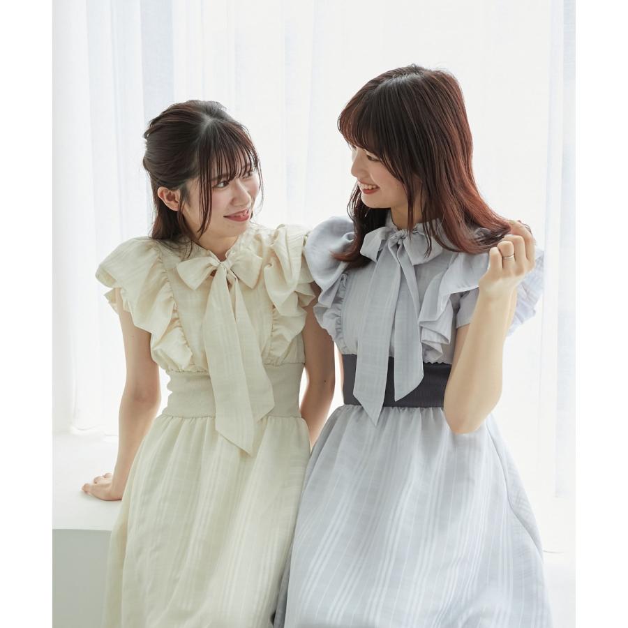 MAJESTIC LEGON（マジェスティックレゴン） ボウタイフリルコルセット