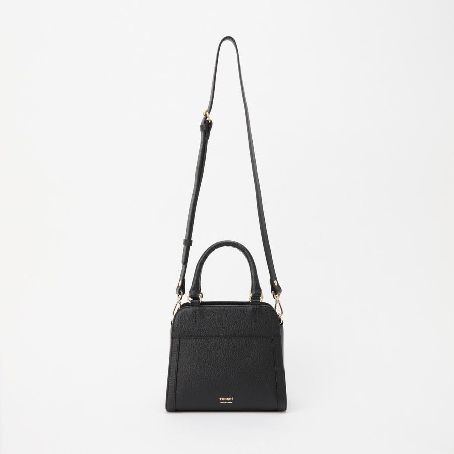 美品 ✨️ russet Morandi 2way レザーボストンバッグ M 黒 Morandi》2Wayレザーボストンバッグ S(CE-1358) | ラシット