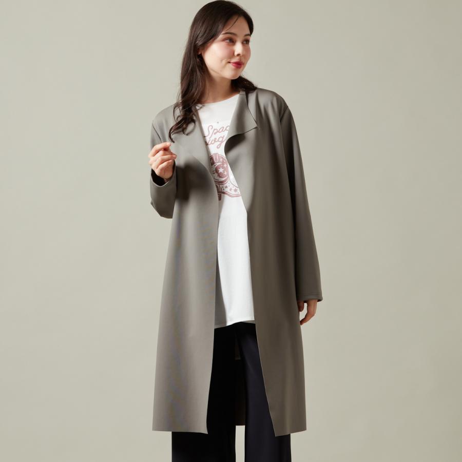 ラ・クープ（LACOUPE）/アクアスーティング着流しコート【LACOUPE】 アクアスーティング着流しコート【LACOUPE】