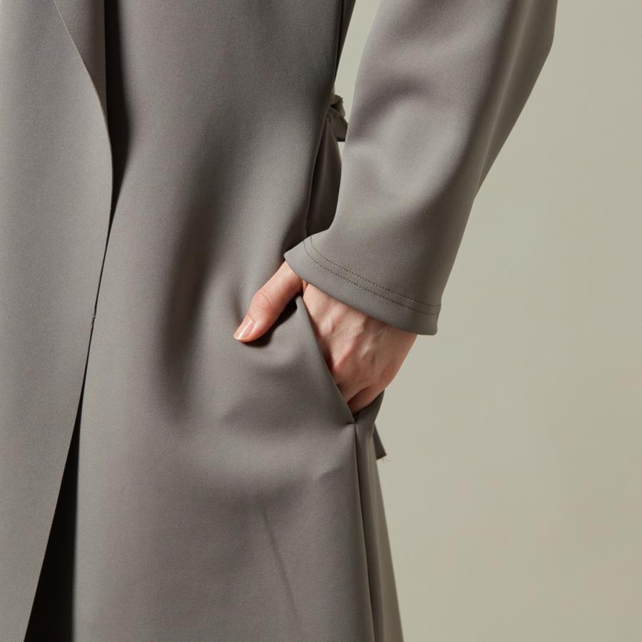 アクアスーティング着流しコート【LACOUPE】