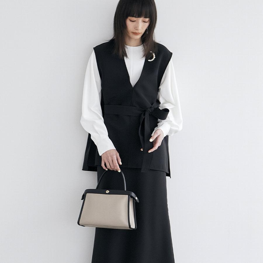 TOPKAPI Breath リプル ショルダー付き ワンハンドル バッグ