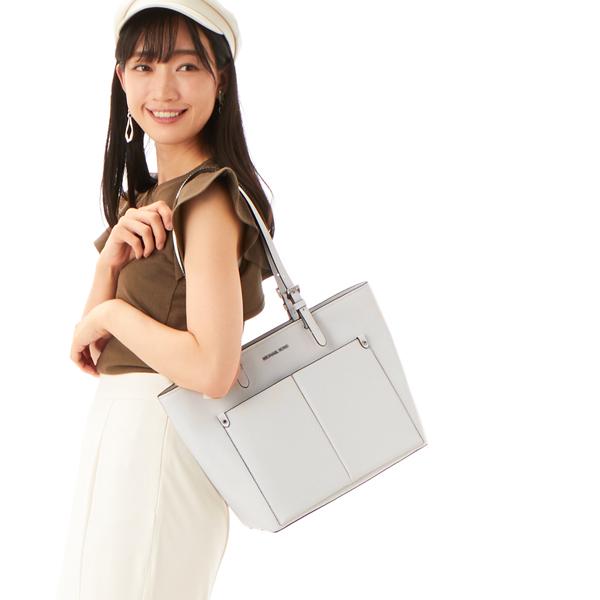 MICHAEL KORS JET SET TRAVEL ダブルポケット トート ミディアム MICHAEL KORS JET SET TRAVEL ダブルポケット トート ミディアム