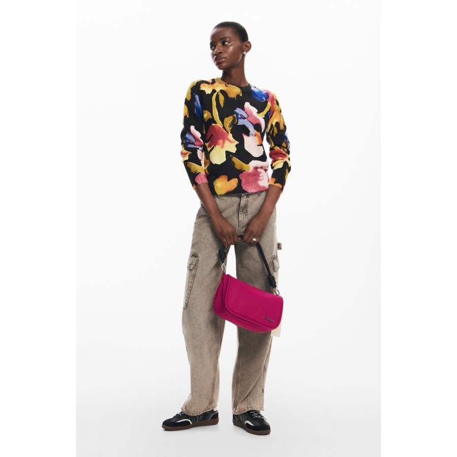 Desigual - PRIORI GALES MAXI PINK クロスボディーバッグ