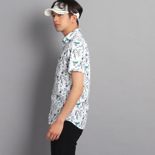 ビームスボーイ トリト オーバーサイズドット柄シャツ ビームスボーイ