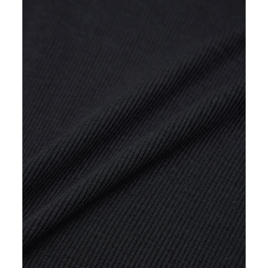 ROPE'（ロペ） コットンシルク丸胴テレコカップ付き長袖カットソー