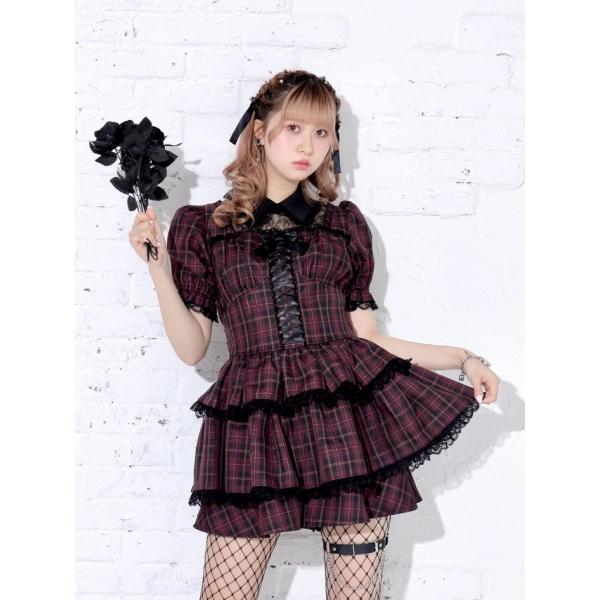 ティアードレースアップセットアップ : マルイ(丸井)Yahoo!店