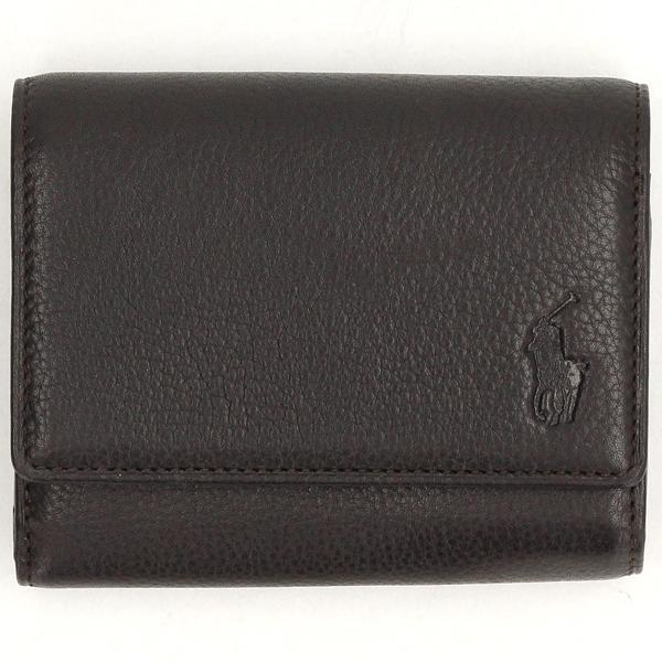 【完売品】ポロ ラルフローレン トラベルパッチ 三つ折り財布 ミニウォレット POLO RALPH LAUREN（ポロ・ラルフローレン） ポロ ラルフローレン