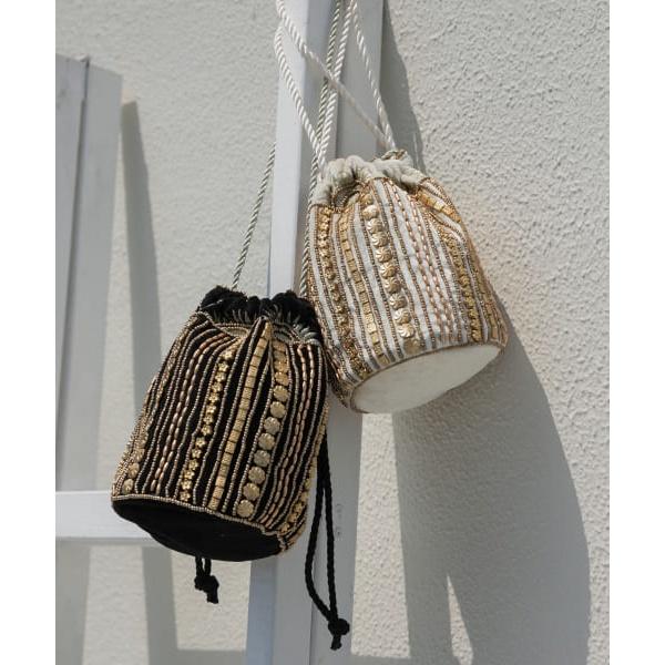 URBAN RESEARCH DOORS（アーバンリサーチドアーズ） インドビーズ巾着