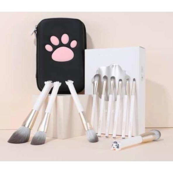 AINOCHIメイクブラシ10本セット−ホワイトキャットシリーズ : マルイ