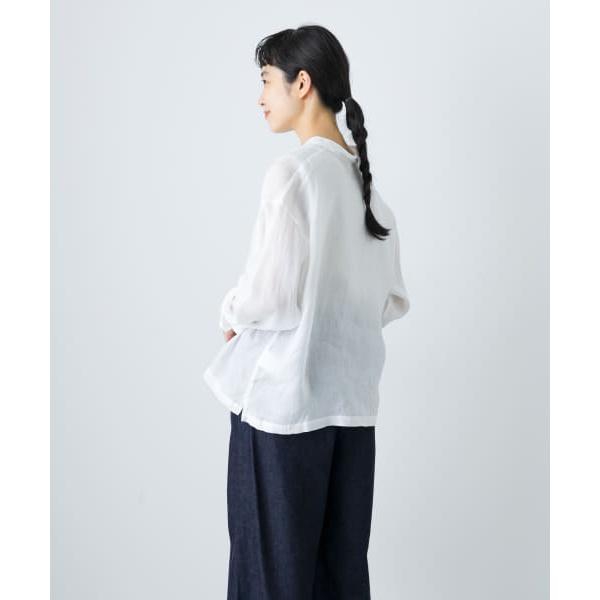 かぐれ ラミースタンドカラーショートシャツ : マルイ(丸井)Yahoo!店