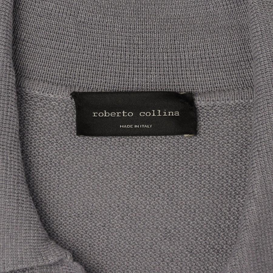 ROBERTO COLLINA: LINEN PIQUE POLO_7