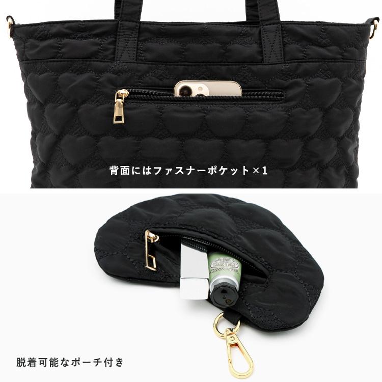 VitaFelice（ヴィータフェリーチェ） 2wayハート型キルティングバッグ